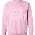 Pink Gingham New Jersey sweatshirt