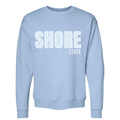 Blue Gingham Shore State sweatshirt