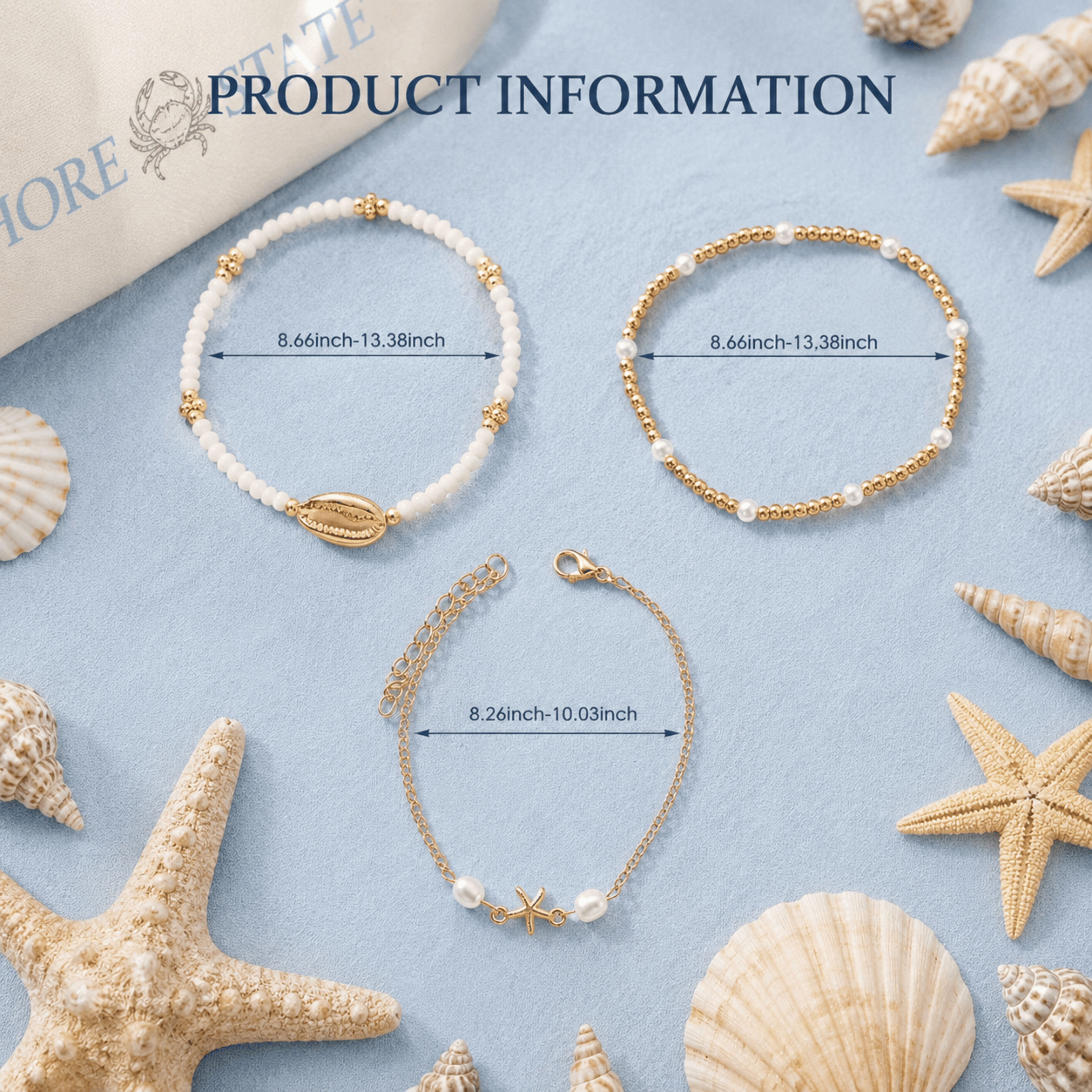 Ankle Bracelet Stack
