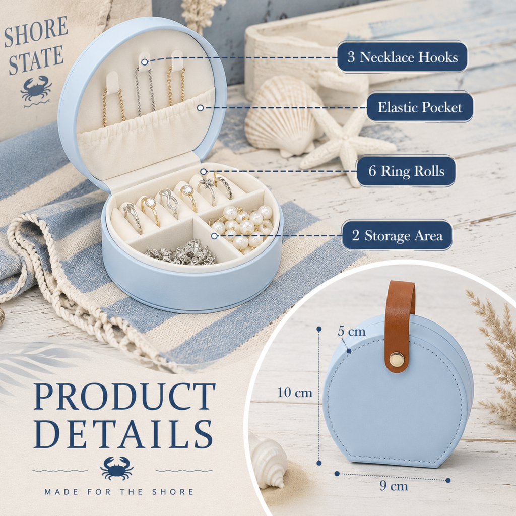 travel jewelry case