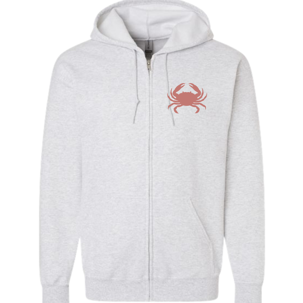 Dont be Crabby Zip up