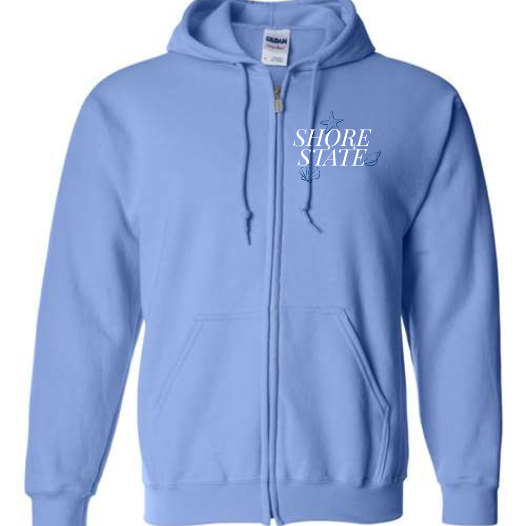 Shore State of Mind Zip Up