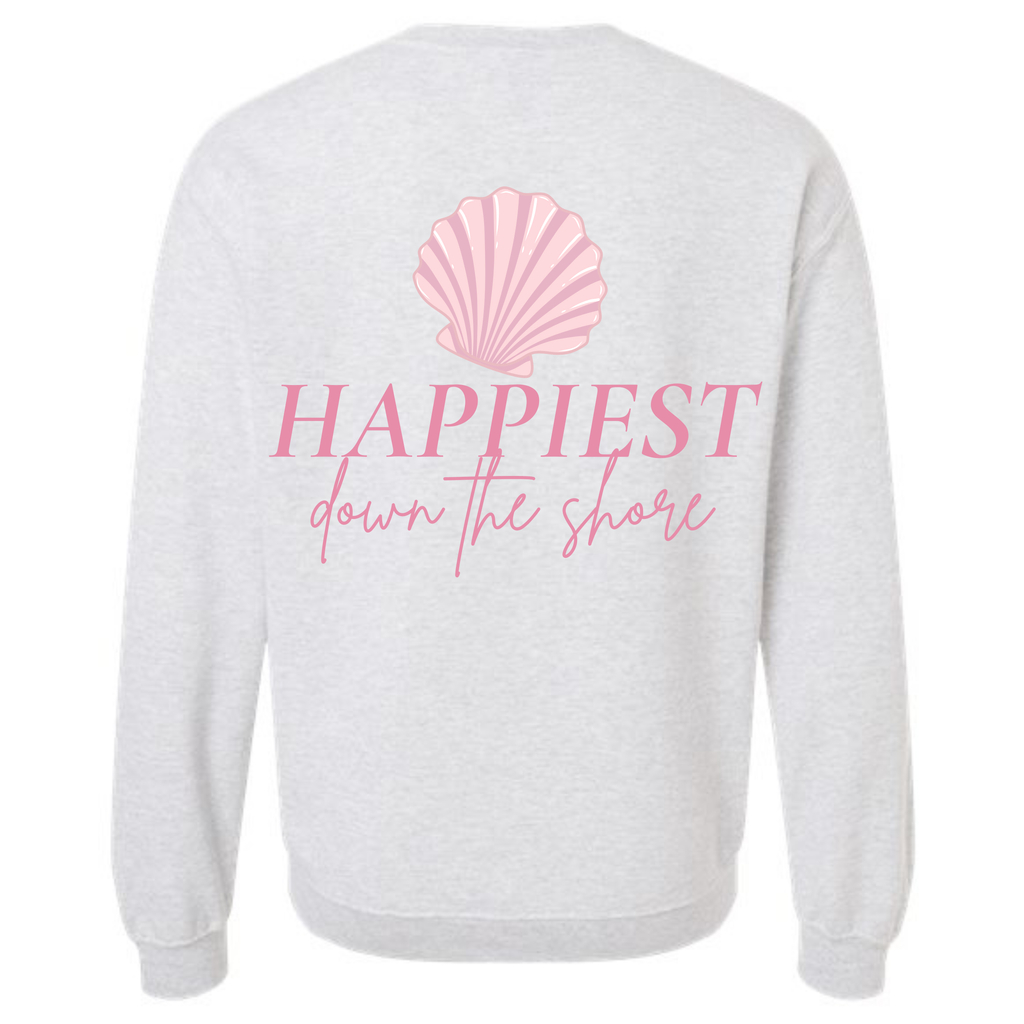 Happiest Down the Shore Crewneck