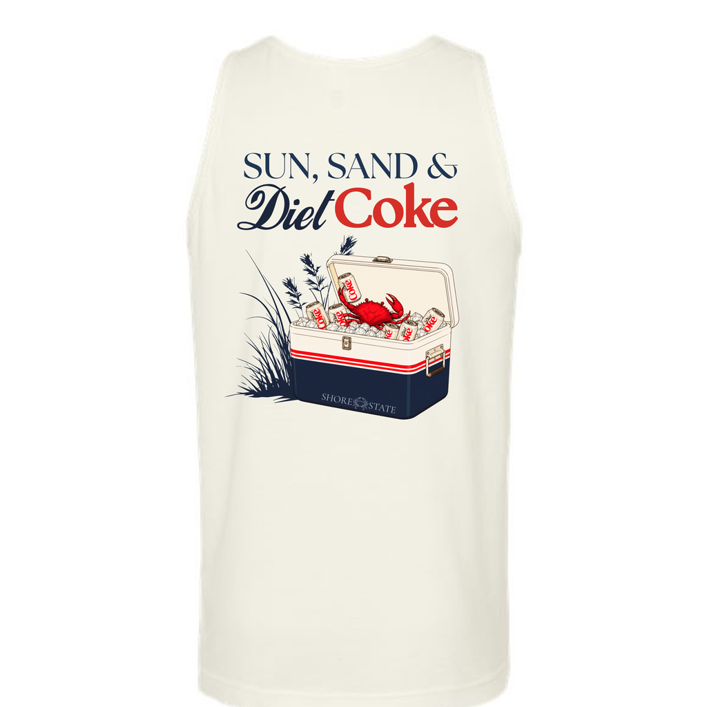 Sun, Sand. & Diet Coke Tank