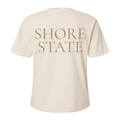 Boxy Cropped Shore State Crab T-Shirt