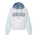 Shore Colorblock Cropped Sweatshirt