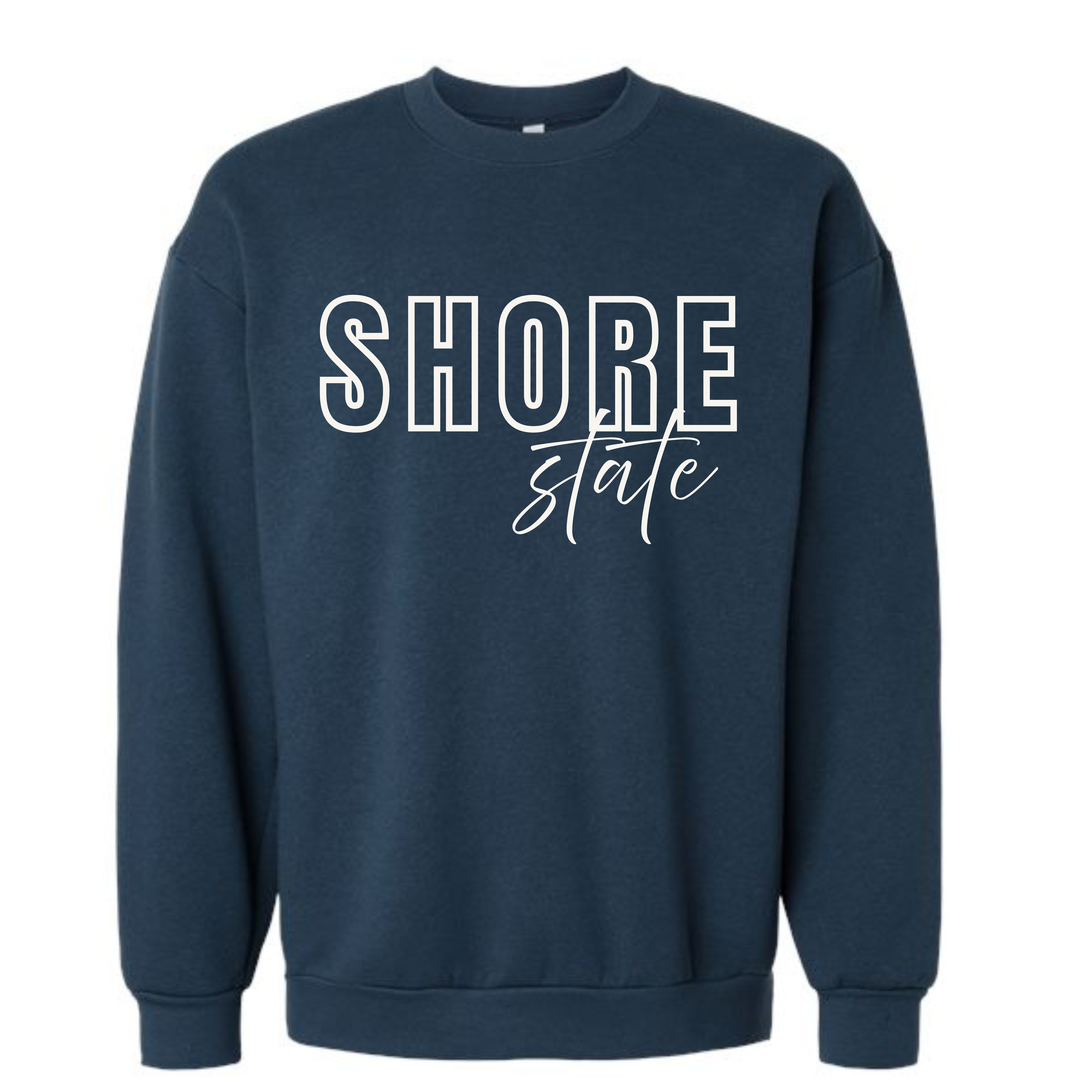 Shore State Sea Blue Crewneck