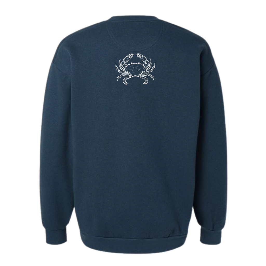 Shore State Sea Blue Crewneck