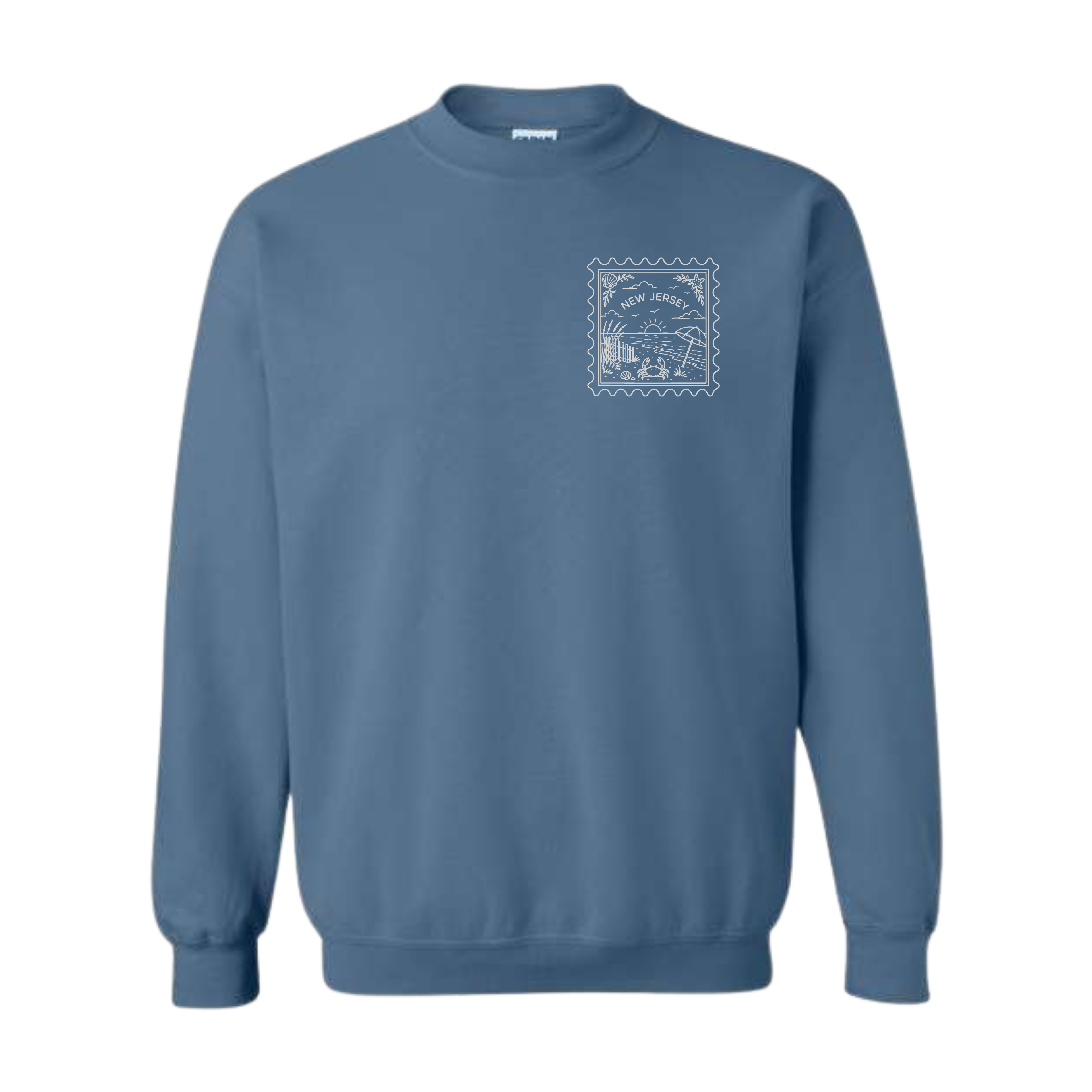 Post Cards from the Shore State Crewneck Sweatshirt