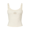 Crab Cropped Ribbed Tank