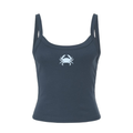 Polkadot Crab Ribbed Tank