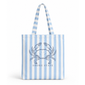 Wide Striped Tote