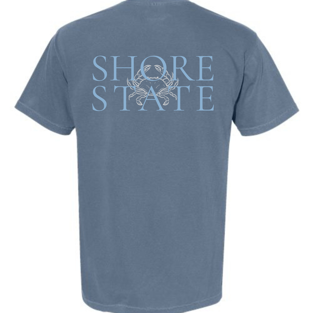 Shore State Crab  Pocket T-Shirt