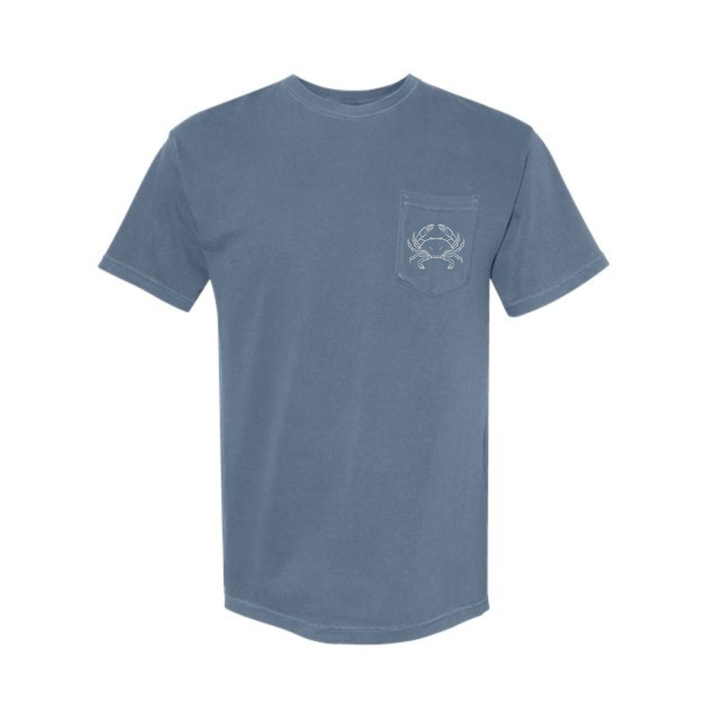 Shore State Crab  Pocket T-Shirt