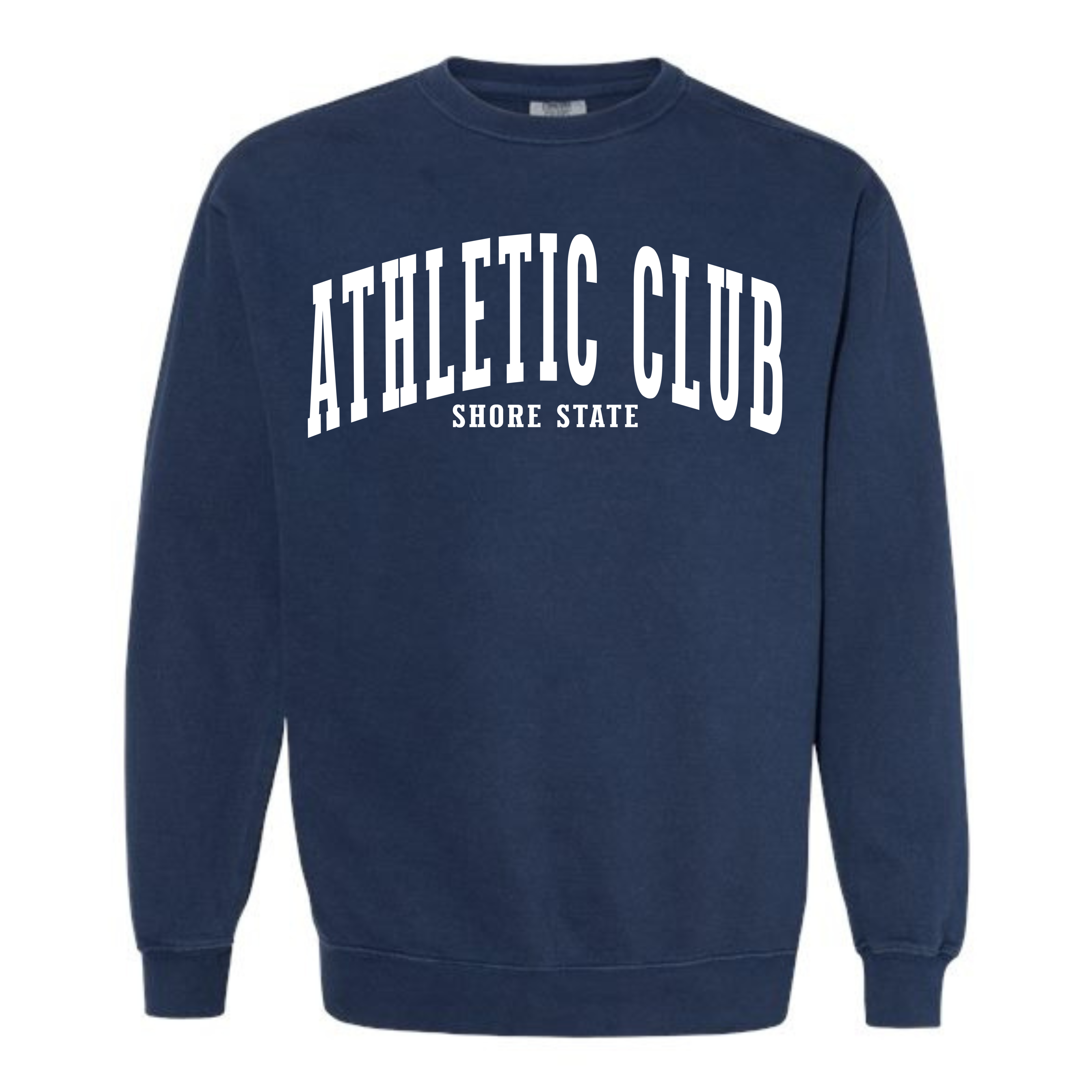 Navy Blue Athletic Club sweatshirt