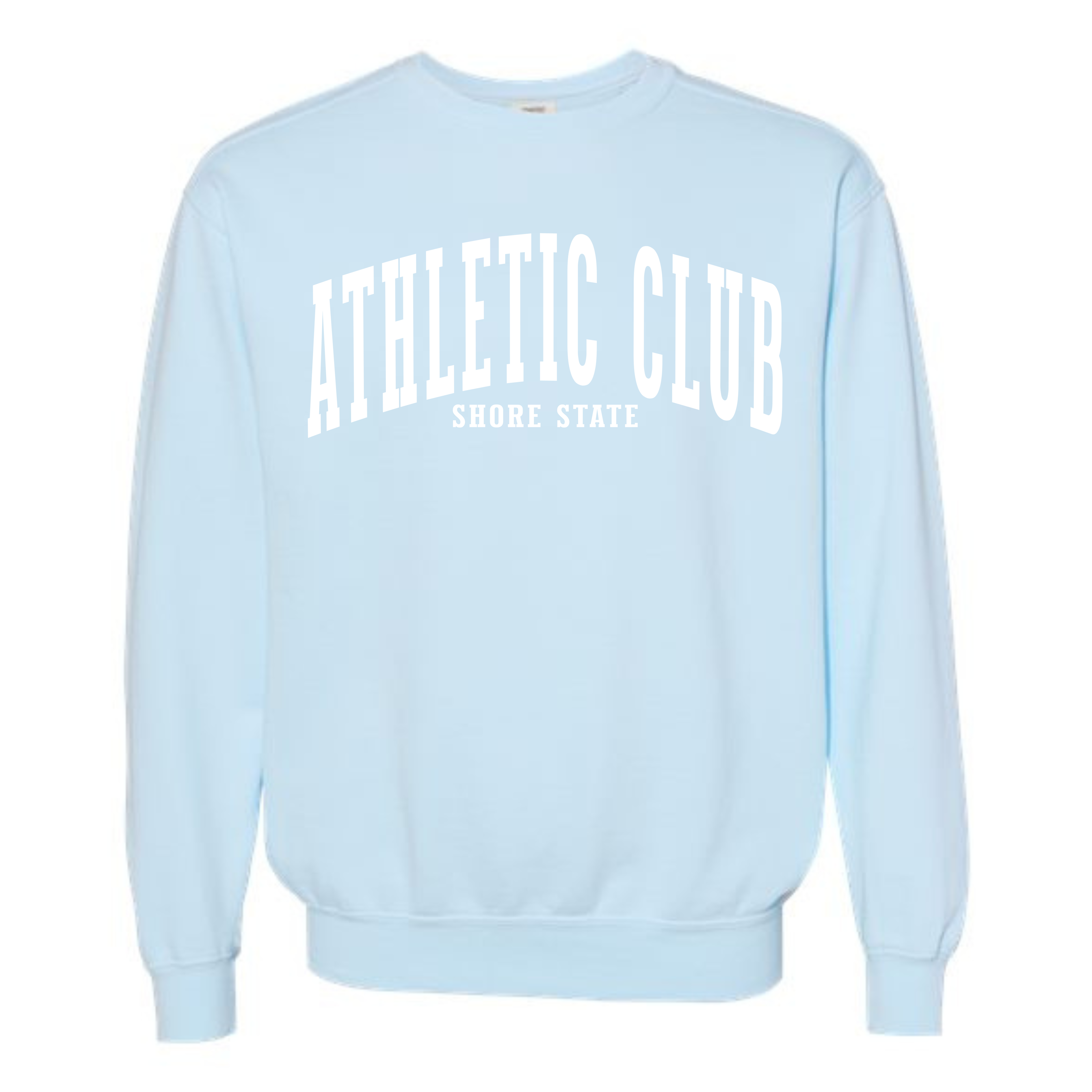 Light Blue Athletic Club sweatshirt
