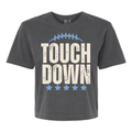 Boxy Cropped Touch Down T-Shirt