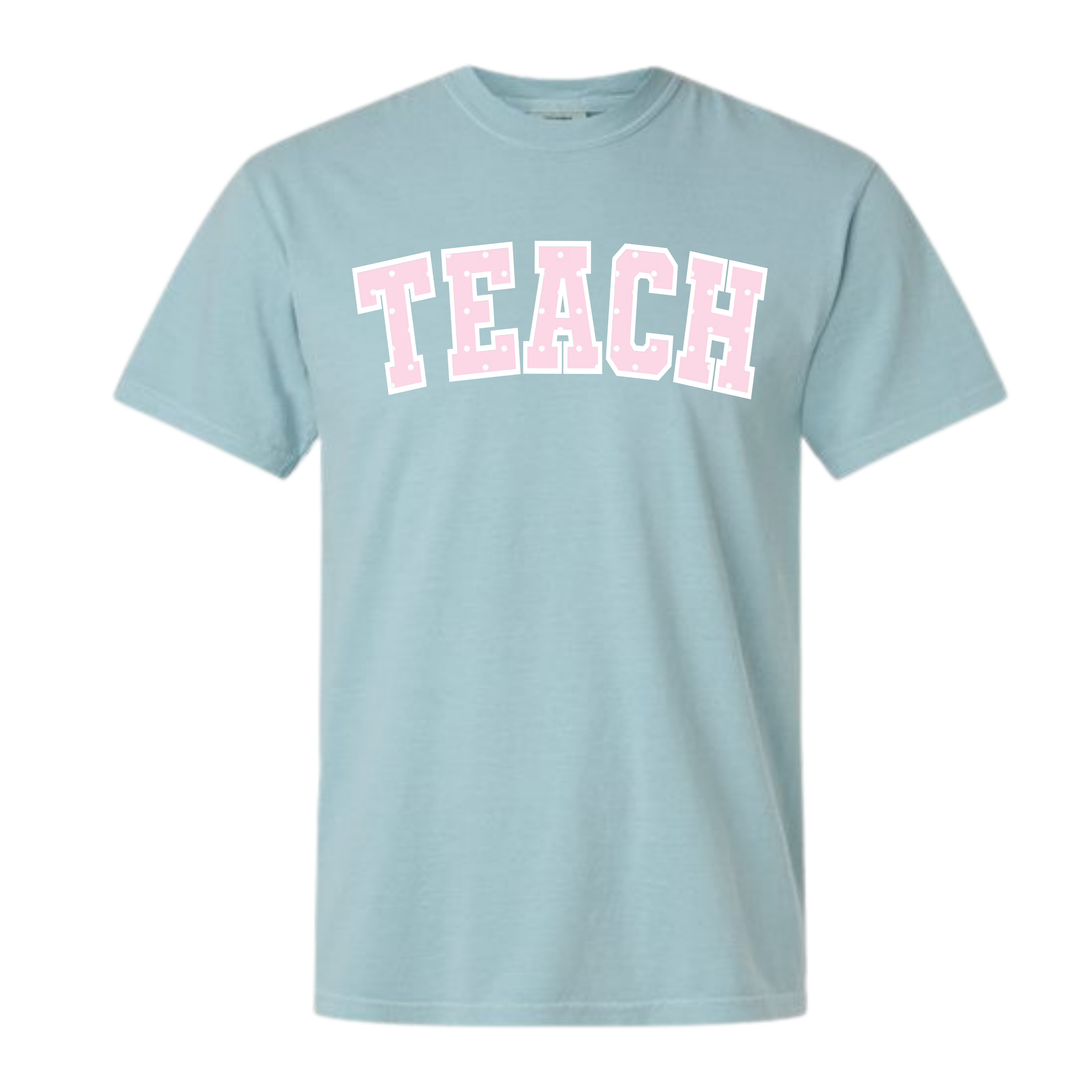 TEACH - Pink Polka Dot