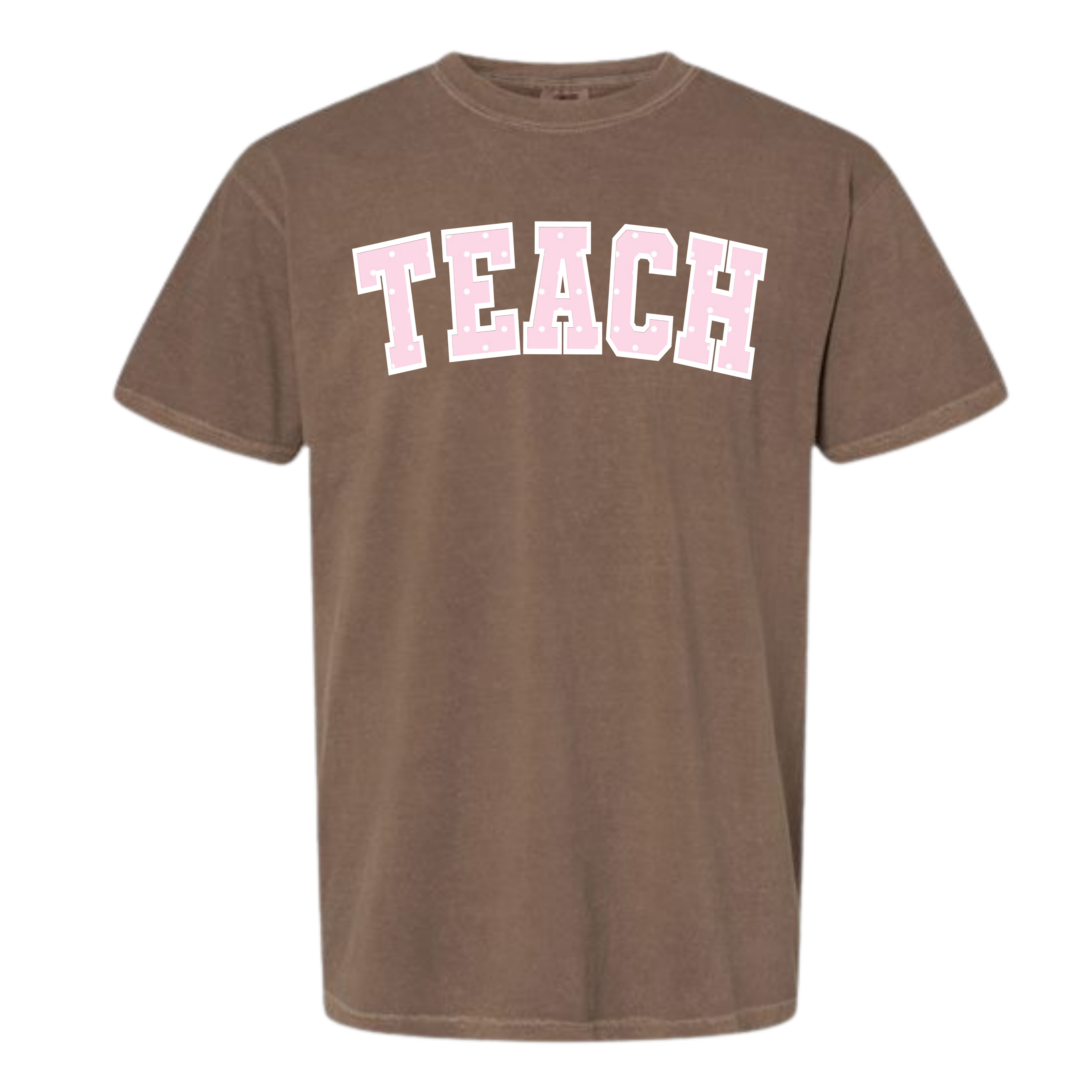 TEACH - Pink Polka Dot