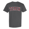 TEACH - Maroon Polka Dot