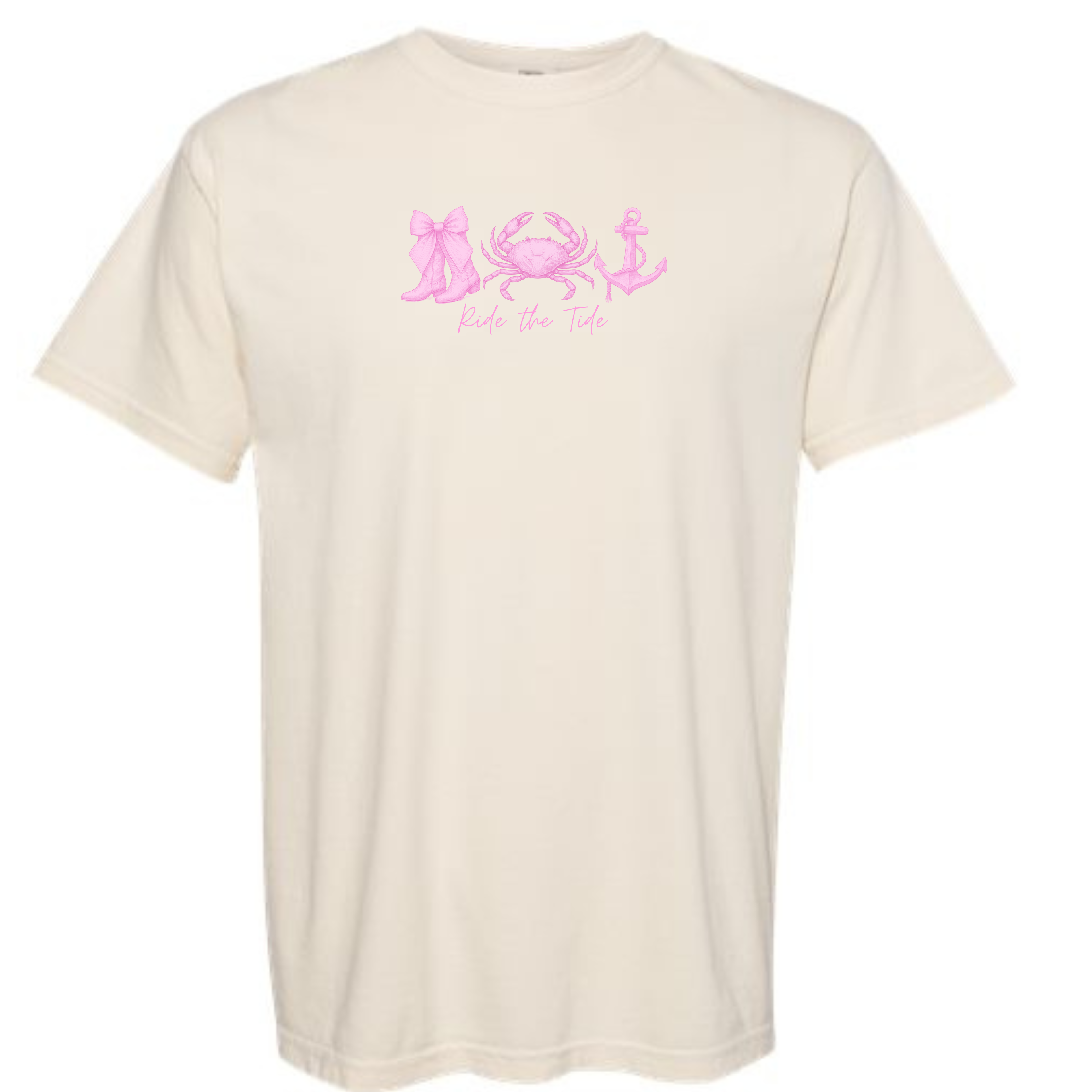 Ride the Tide T-Shirt Pink